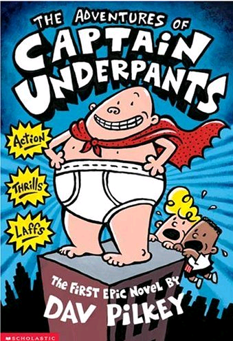 Photo of Evans Library’s Favorite Banned Books: The Adventures of Captain Underpants