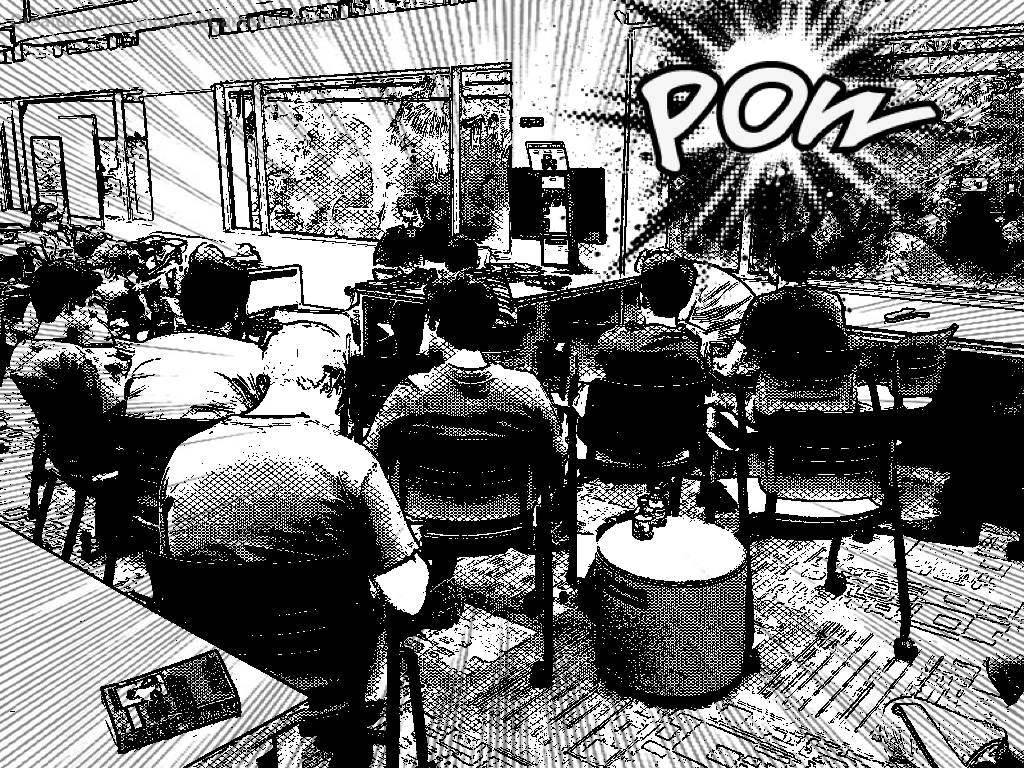 Photo of Make-A-Comic Workshop a Success at Evans Library