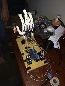 A project-based learning project to create a 3D printed prosthetic arm. 