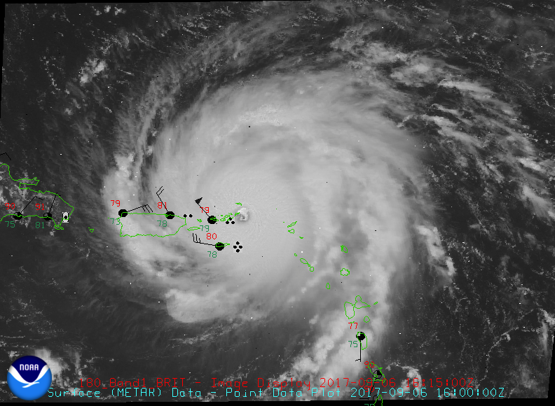 Photo of Hurricane Irma Churns Westward
