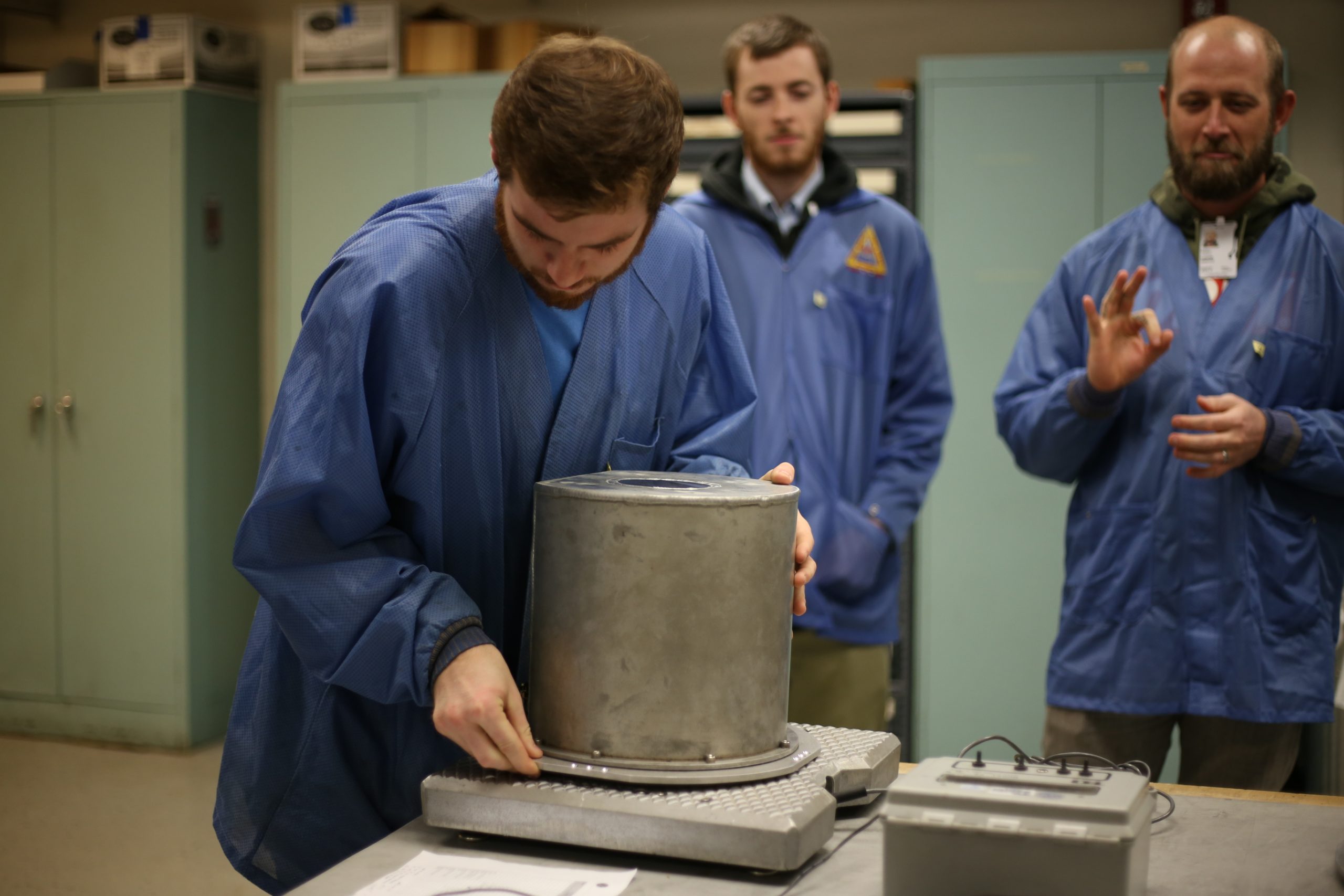 Photo of Student-Designed Payload Launching from NASA Wallops Flight Facility