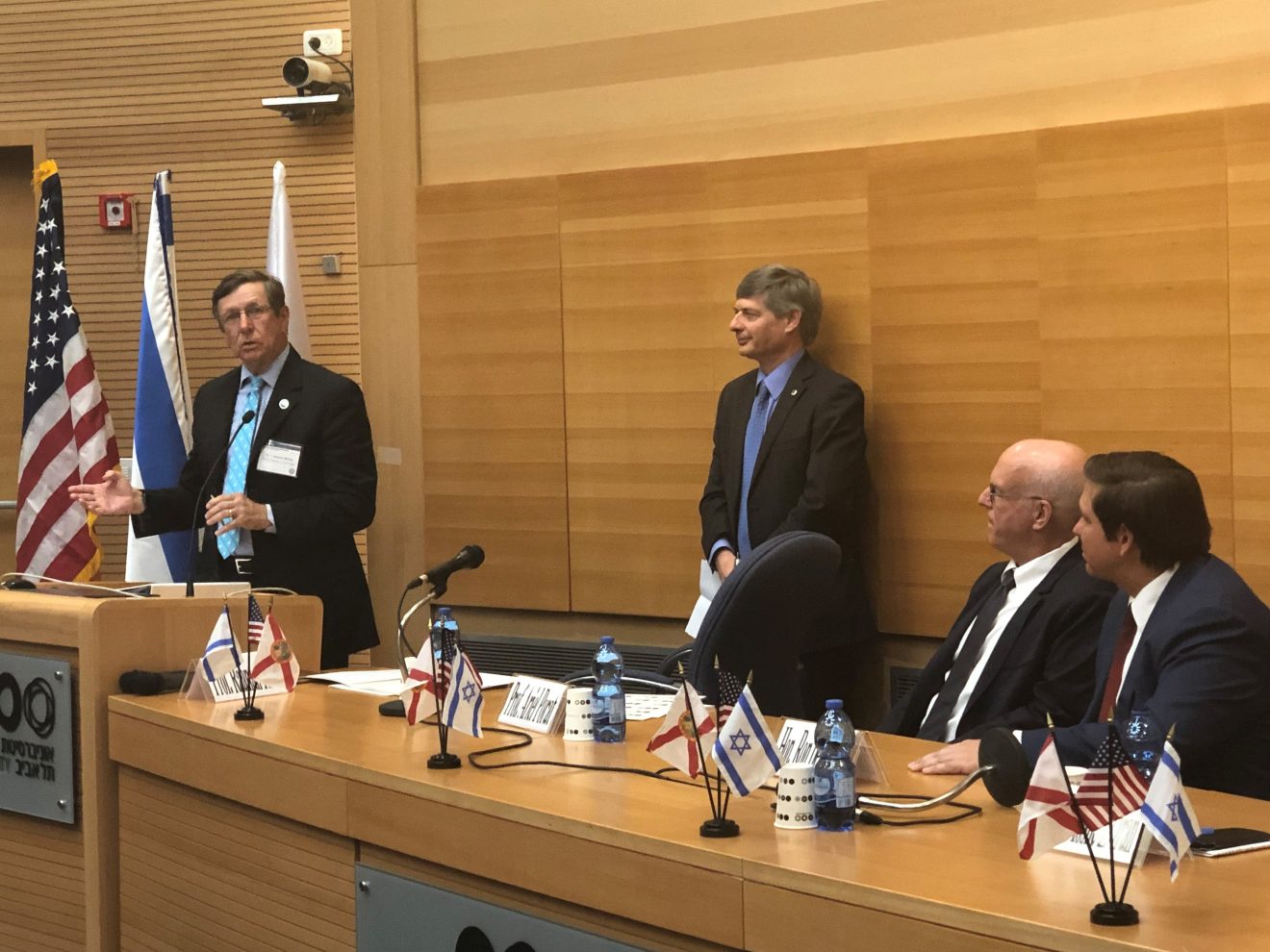 Photo of Florida Tech President Joins Governor on Israel Mission