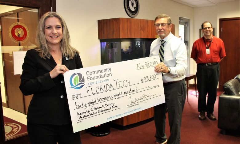 Photo of Community Foundation for Brevard Awards Grants to Florida Tech Researchers
