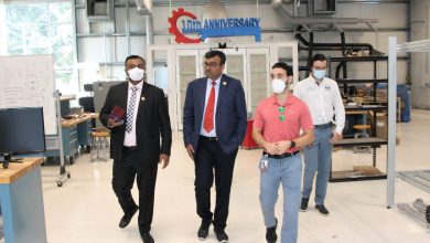 Photo of Sankalchand Patel University President Visits Florida Tech