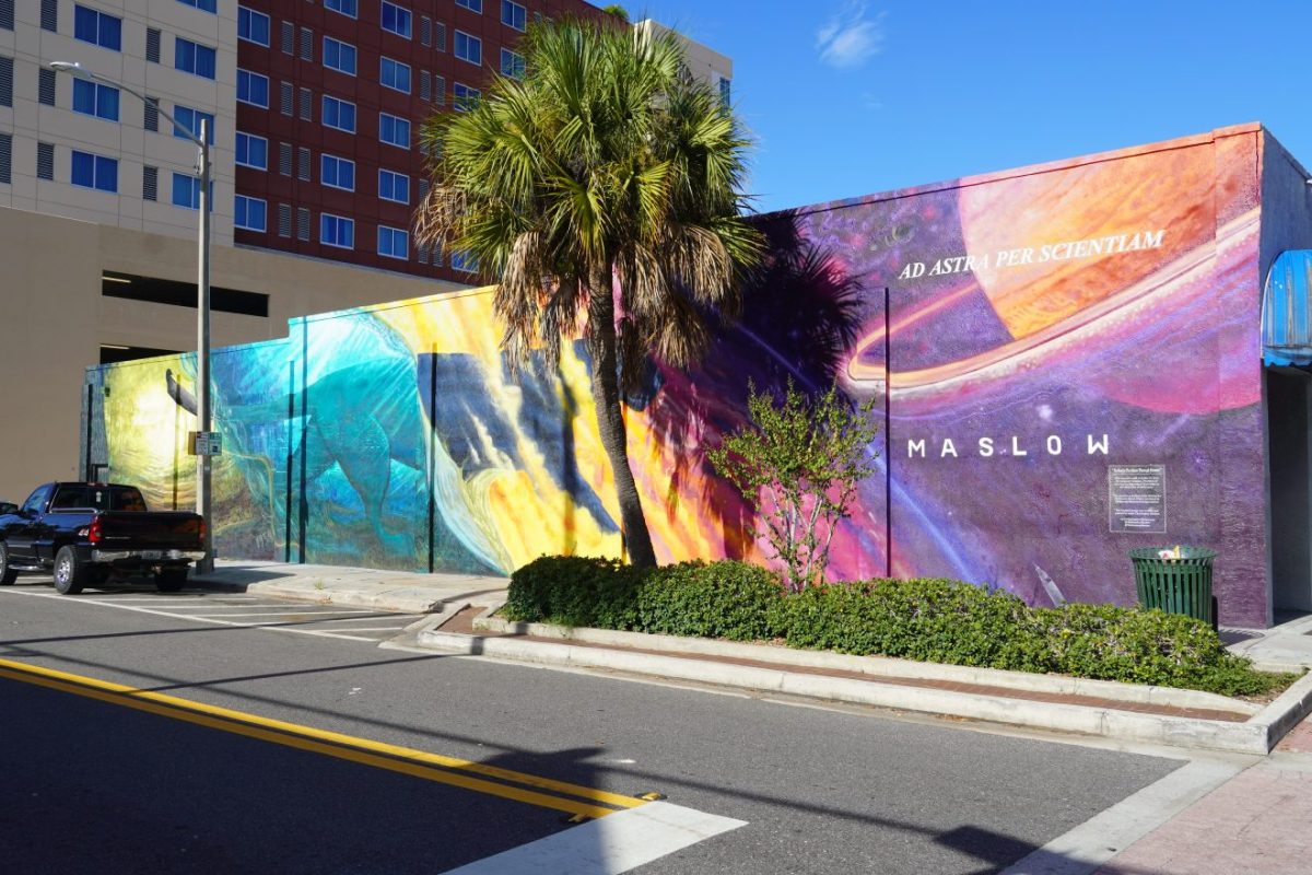 Renovation Complete on Florida Tech’s Melbourne Mural