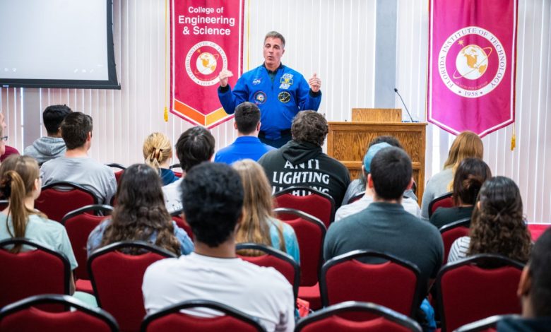 Photo of Astronaut Chris Cassidy Visits Florida Tech, Speaks to Students