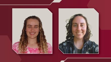 Photo of Two Students Awarded Kerry Bruce Clark Endowed Scholarships in Marine Biology