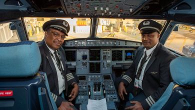 Photo of All in the Family: Alumni Dennis and Brandon Bourne make American Airlines history