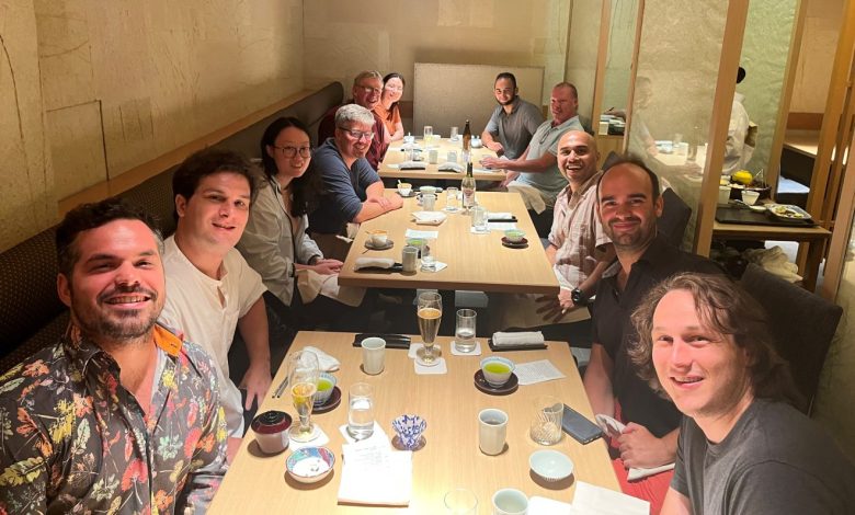 Photo of Welters, Stefan Present at Mathematics Conference in Tokyo