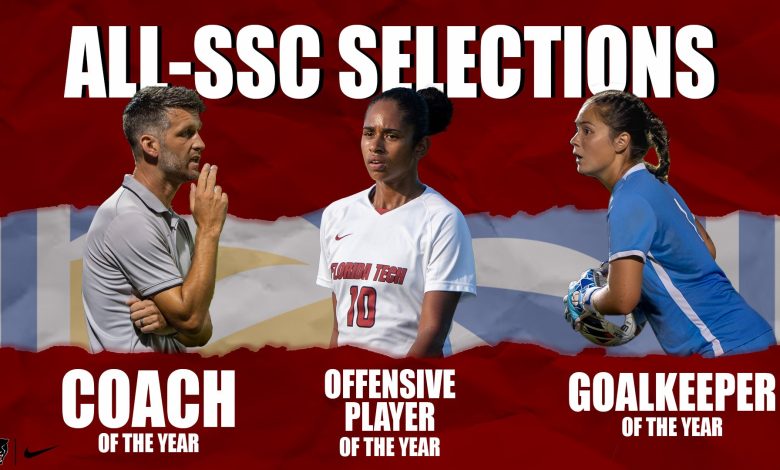 Photo of Women’s Soccer Coach, Forward and Goalie Win Major SSC Awards; 11 Named All-SSC
