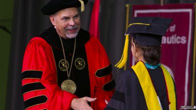 Photo of Rain Does Little to Dampen Smiles and Joy at Florida Tech’s Fall Commencement
