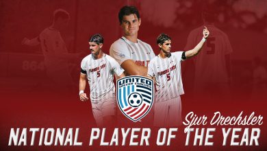 Photo of Drechsler Named United Soccer Coaches National Player of the Year