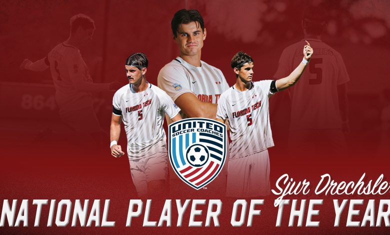 Photo of Drechsler Named United Soccer Coaches National Player of the Year