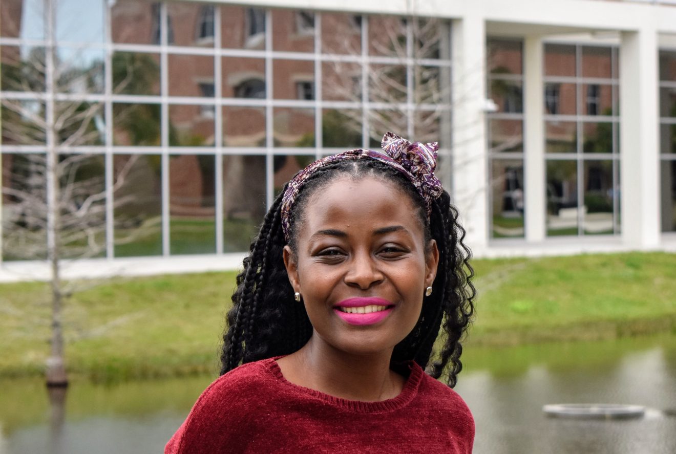 Maureen Namukasa ’21 M.S., an aviation sciences Ph.D. student and ATLAS Lab graduate research assistant