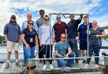 Photo of Florida Tech Antifouling Research Tested in Navy-Funded Project