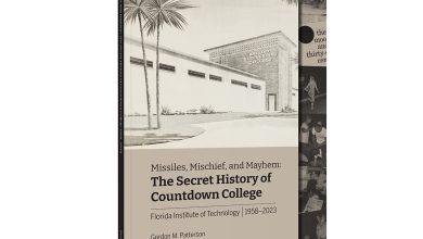 Photo of Gordon Patterson Authors Book on ‘Secret History’ of Florida Tech