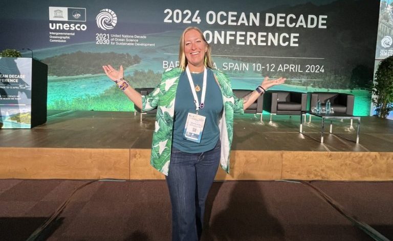 Photo of Espitia Attends 2024 Ocean Decade Conference in Spain